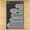 Five Tier Lace Cake Stencil Set | C367 by Designer Stencils | Cake Decorating Tools |